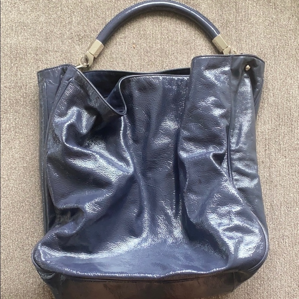 Old Yves Saint Laurent Bag Blue (Métal)